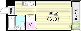 コスモメイト鈴蘭西 102 ｜ 兵庫県神戸市北区鈴蘭台西町1丁目3-8（賃貸マンション1R・1階・20.00㎡） その2