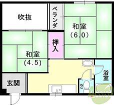 中野マンション  ｜ 兵庫県神戸市中央区琴ノ緒町2丁目（賃貸マンション2DK・5階・29.44㎡） その2