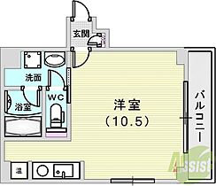 シンプルライフ元町  ｜ 兵庫県神戸市中央区元町通4丁目2-4（賃貸マンション1R・6階・28.06㎡） その2