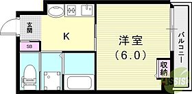 ひまわり八雲  ｜ 兵庫県神戸市中央区八雲通3丁目1-21（賃貸マンション1K・2階・20.24㎡） その2