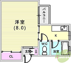 メゾン平野  ｜ 兵庫県神戸市兵庫区矢部町10（賃貸マンション1K・5階・26.85㎡） その2