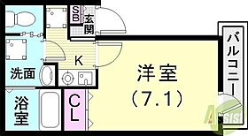 BALOH和田岬  ｜ 兵庫県神戸市兵庫区三石通2丁目（賃貸アパート1K・2階・22.82㎡） その2