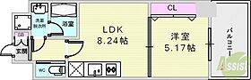 プレジオ神戸ＷＥＳＴ  ｜ 兵庫県神戸市兵庫区三川口町1丁目（賃貸マンション1LDK・3階・33.40㎡） その2