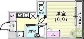 ヒューネット神戸元町通  ｜ 兵庫県神戸市中央区元町通5丁目7-19（賃貸マンション1K・9階・19.39㎡） その2