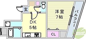 ヴィレッジヴァンガード  ｜ 兵庫県神戸市兵庫区羽坂通4丁目（賃貸マンション1DK・4階・27.23㎡） その2