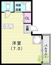 ルナ緑町  ｜ 兵庫県神戸市北区緑町1丁目1-9（賃貸マンション1R・3階・20.76㎡） その2