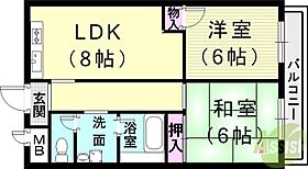 グランディア　ミ・アモーレ鈴蘭台  ｜ 兵庫県神戸市北区鈴蘭台北町3丁目12-16（賃貸マンション2LDK・2階・54.00㎡） その2