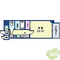 スワンズコート新神戸  ｜ 兵庫県神戸市中央区生田町2丁目（賃貸マンション1K・4階・22.09㎡） その2