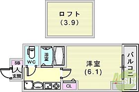 エステムコート神戸県庁前IIIフィエルテ  ｜ 兵庫県神戸市中央区下山手通7丁目13-9（賃貸マンション1K・5階・18.90㎡） その2