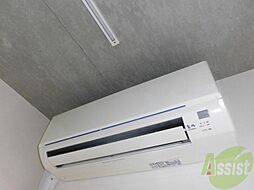 エアコンが付いているので、初期費用が抑えられますね