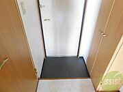 収納付きの玄関です。