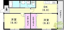 サンリッチ鈴蘭 2階