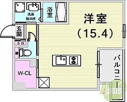 OZカーサ  ｜ 兵庫県神戸市中央区古湊通1丁目（賃貸マンション1R・4階・37.35㎡） その2