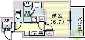 アドバンス神戸アルティス  ｜ 兵庫県神戸市中央区北長狭通8丁目（賃貸マンション1K・5階・27.40㎡） その2