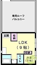 AQUA鈴蘭台  ｜ 兵庫県神戸市北区鈴蘭台北町6丁目（賃貸アパート1LDK・4階・30.00㎡） その2