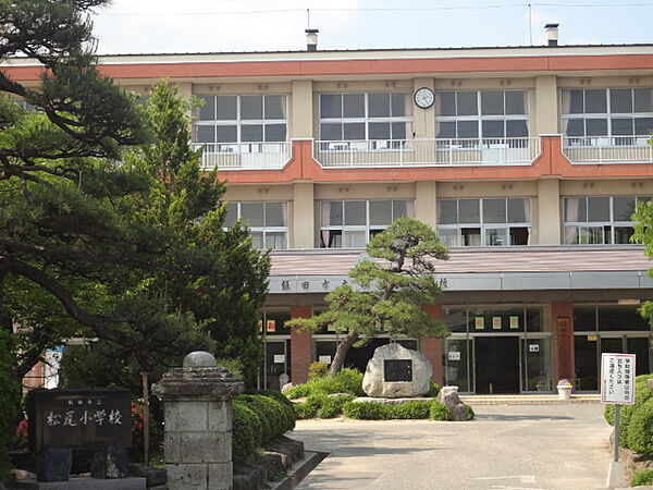 画像28:小学校「飯田市立松尾小学校まで1850m」