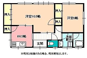 中沼アパート  ｜ 長野県飯田市鼎中平（賃貸一戸建2K・1階・52.99㎡） その2