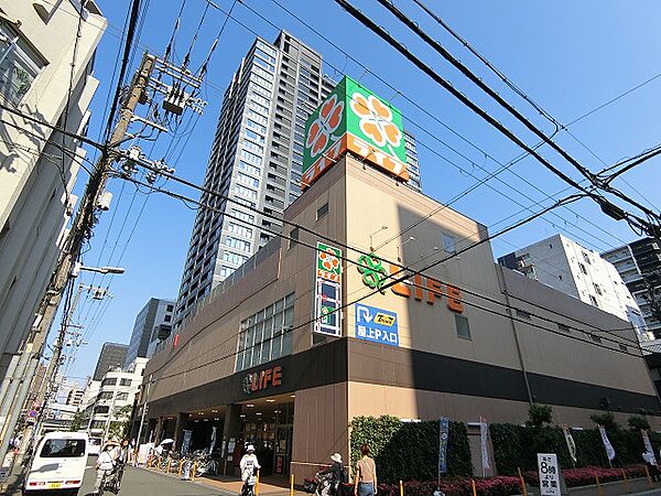 画像23:ライフ 堺筋本町店（197m）