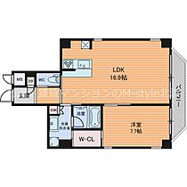 B-PROUD天満橋  ｜ 大阪府大阪市中央区船越町２丁目（賃貸マンション1LDK・14階・56.15㎡） その2