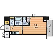 ドゥーエ立売堀  ｜ 大阪府大阪市西区立売堀１丁目（賃貸マンション1K・3階・25.62㎡） その2