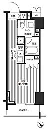 レジディア渋谷 ワンルームの間取図画像
