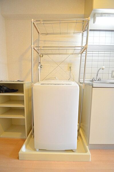 画像9:室内洗濯機置き場