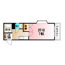 第二高松ビル  ｜ 広島県広島市安佐北区可部南5丁目（賃貸マンション1K・2階・23.27㎡） その2