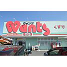 ドラックストア「ウォンツ亀山店まで621ｍ」