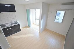 JR可部線 あき亀山駅 徒歩16分の賃貸アパート 1階1LDKのリビング/ダイニング