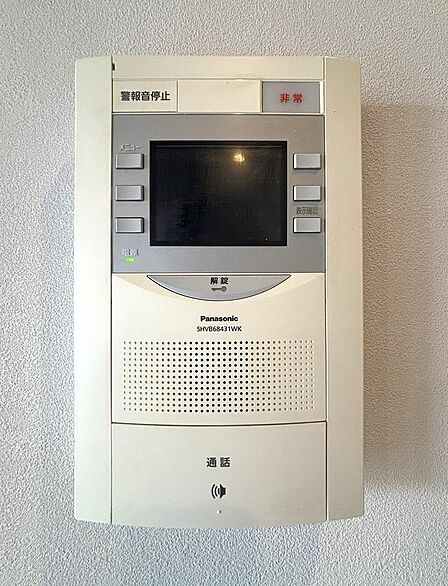 モニター付きインターホン