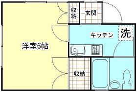 YSハイム 202 ｜ 神奈川県横須賀市追浜町1丁目8（賃貸アパート1K・2階・18.63㎡） その2