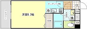 AYマンション 505 ｜ 神奈川県横須賀市安浦町1丁目4（賃貸マンション1K・5階・28.75㎡） その2