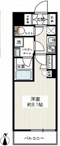 アルテシモシリウス（ARTESSIMO SIRIUS） 605｜東京都江東区亀戸４丁目(賃貸マンション1K・6階・25.80㎡)の写真 その2