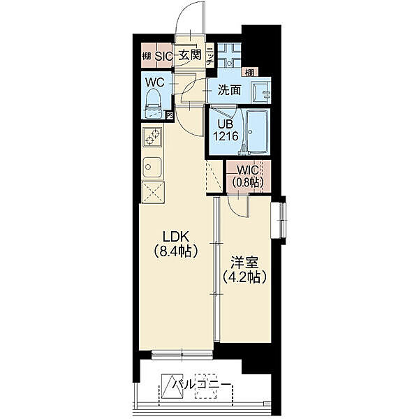 スプランディッド南千住DUE 903｜東京都台東区清川２丁目(賃貸マンション1LDK・9階・31.50㎡)の写真 その2