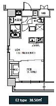 エスレジデンス千住大橋 706 ｜ 東京都足立区千住橋戸町44（賃貸マンション1LDK・7階・38.50㎡） その2