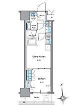 ルフォンプログレ上野稲荷町 804 ｜ 東京都台東区元浅草２丁目2-2（賃貸マンション1DK・8階・26.70㎡） その2