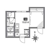 四谷アパートメントW 10 ｜ 東京都新宿区舟町13-71（賃貸アパート1DK・3階・19.07㎡） その2