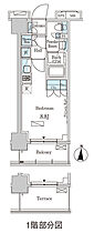 パークアクシス本所・親水公園 103 ｜ 東京都墨田区本所４丁目29-21（賃貸マンション1R・1階・25.28㎡） その2