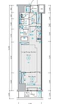 ミライズ北千住レジデンス 703 ｜ 東京都足立区千住２丁目3-(以下未定)（賃貸マンション1LDK・7階・35.25㎡） その2