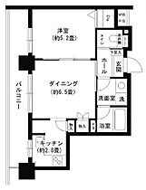 クリオ文京小石川 506 ｜ 東京都文京区小石川１丁目13-9（賃貸マンション1LDK・5階・35.74㎡） その2