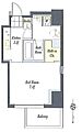 プライムメゾン蔵前11階12.2万円