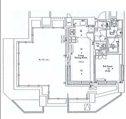 ヴォーガコルテ浅草橋2 1LDKの間取図画像