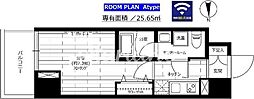 ステージグランデ秋葉原 1Kの間取図画像