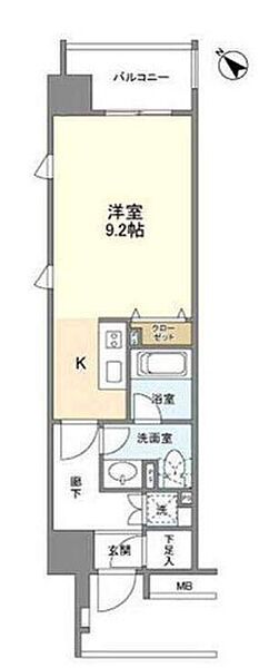 クリオ五反田 1508｜東京都品川区西五反田８丁目(賃貸マンション1R・15階・33.28㎡)の写真 その2