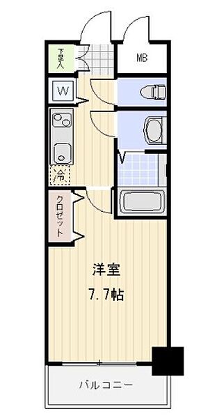 メゾン・ド・ヴィレ高輪魚らん坂 306｜東京都港区高輪１丁目(賃貸マンション1K・3階・25.05㎡)の写真 その2