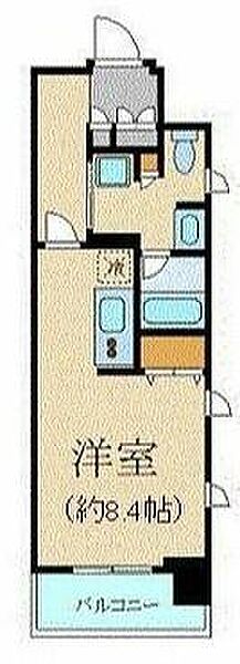 クリオ五反田 203｜東京都品川区西五反田８丁目(賃貸マンション1R・2階・32.50㎡)の写真 その2