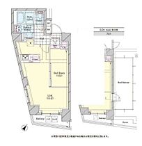 シェル品川戸越 204 ｜ 東京都品川区荏原２丁目1-4（賃貸マンション1LDK・2階・44.19㎡） その2