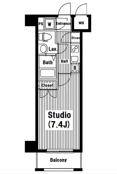 南麻布3丁目マンション 3F｜東京都港区南麻布３丁目(賃貸マンション1K・3階・23.10㎡)の写真 その2