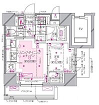 ピアース麻布十番 1103 ｜ 東京都港区南麻布１丁目3-17（賃貸マンション1LDK・11階・31.74㎡） その2