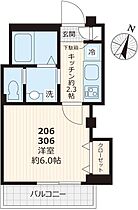 サカエレジデンス 306 ｜ 東京都品川区東品川１丁目22-6（賃貸マンション1K・3階・21.30㎡） その2